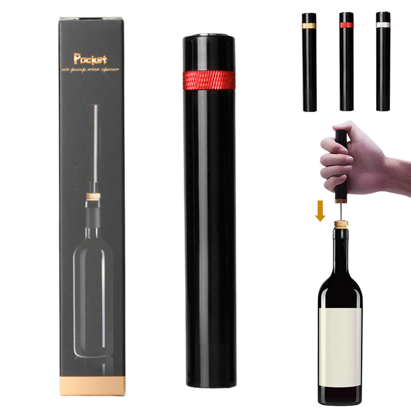 Wine Bottle Size - Portable Air Pressure Wine Bottle Opener,