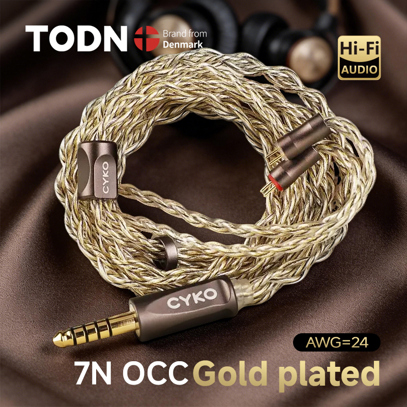 Wine Xo - CYKO 7N OCC 4-Core HiFi Earphone