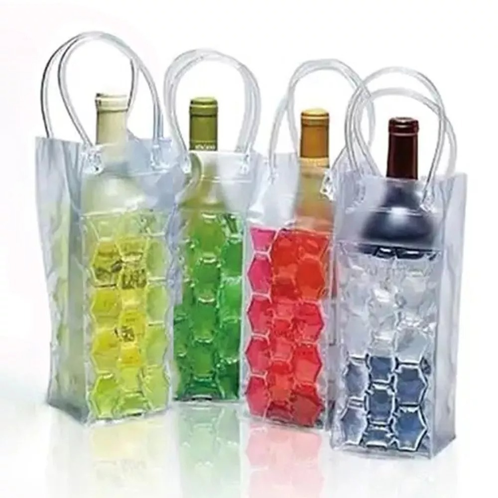 Wine Chiller Sleeve - Portable Beer Iced Tote Bag Insulated