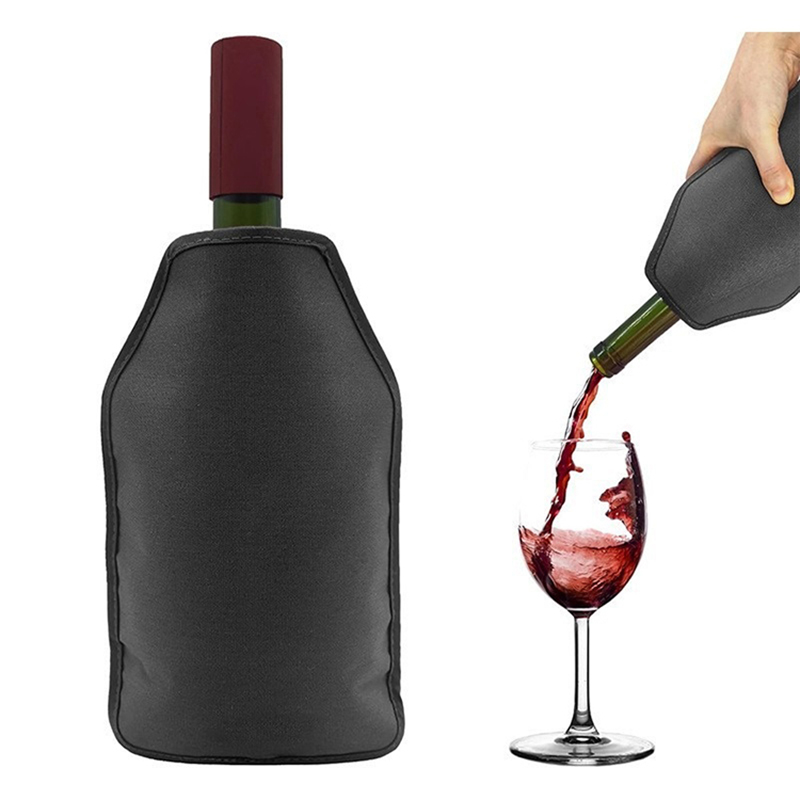 Wine Chiller Sleeve - Wine Bottle Cooler Outdoor Picnic Beverage
