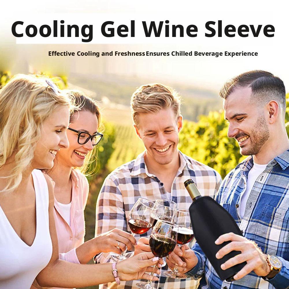 Reusable Wine Cooling Sleeve P - Wine Chiller Sleeve บทวิจารณ์และราคา