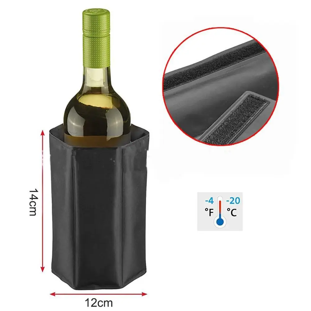 Wine Cooler Sleeve Wine Bottle - Wine Chiller Sleeve บทวิจารณ์และราคา