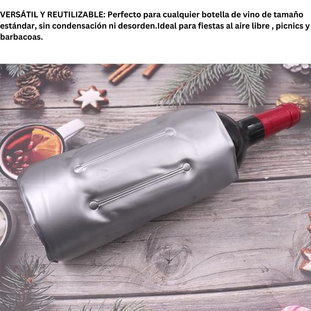 Rapid Ice Wine Bottle Cooler R - Wine Chiller Sleeve บทวิจารณ์และราคา