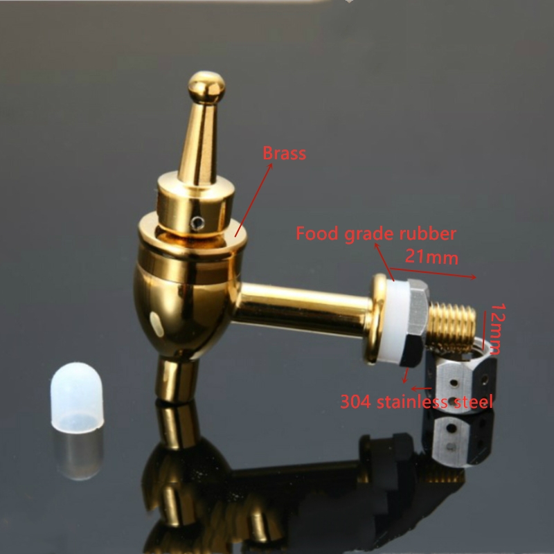 Copper Wine Barrel Spigot Beve - Wine Beer Juice บทวิจารณ์และราคา