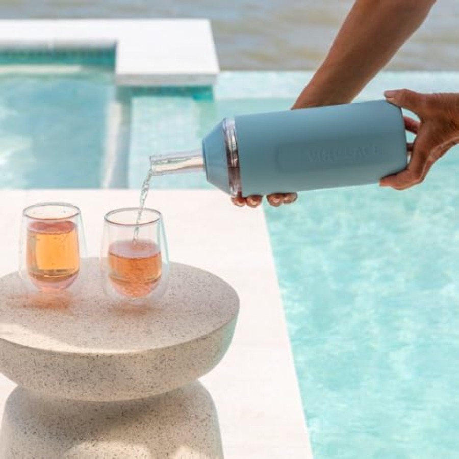Wine Bottle Chiller- Portable  - Wine Chiller Sleeve บทวิจารณ์และราคา