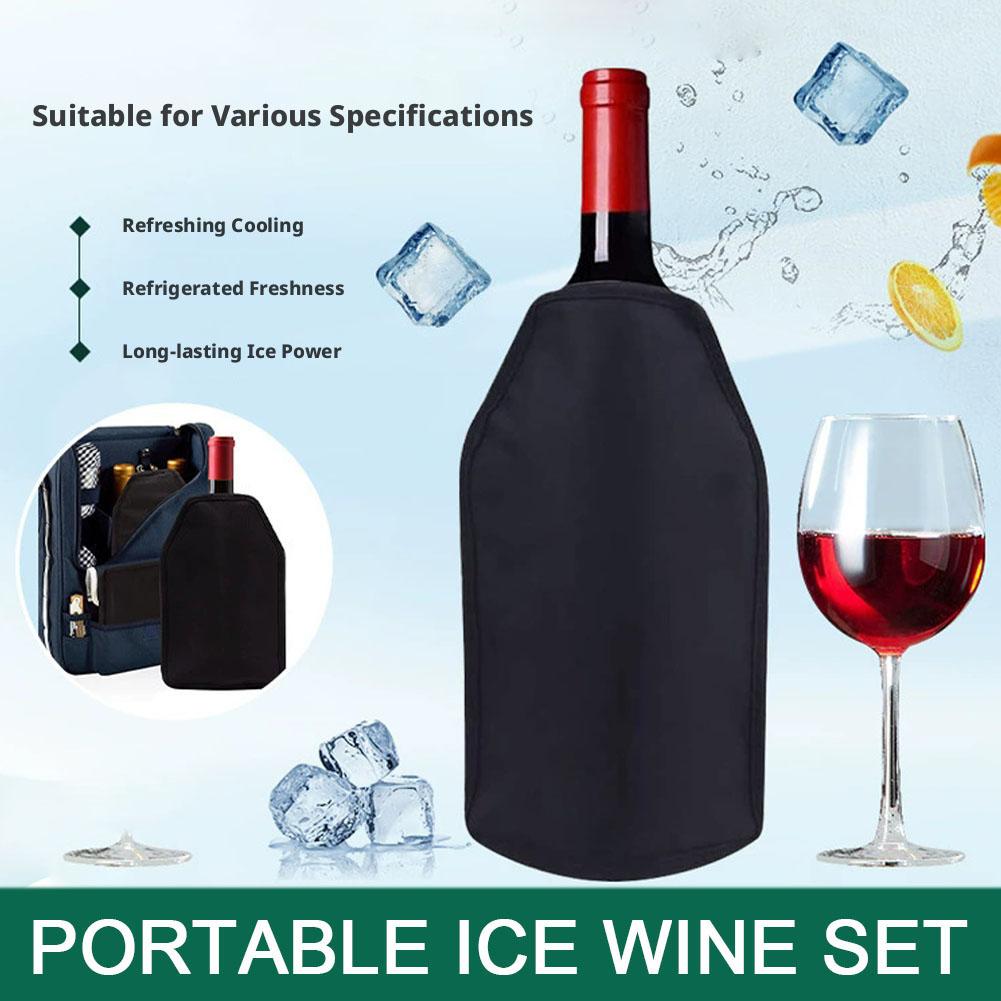 Ice Wine Cooler Sleeve Reusabl - Wine Chiller Sleeve บทวิจารณ์และราคา