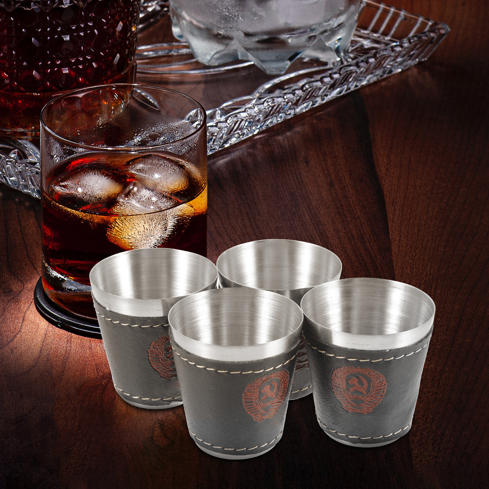 1Set Stainless Steel Wine Cup  - Wine Beer Juice บทวิจารณ์และราคา