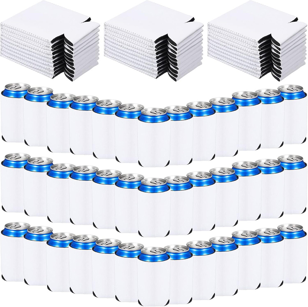 10-50 Pcs Blank Can Coolers Bu - Wine Chiller Sleeve บทวิจารณ์และราคา