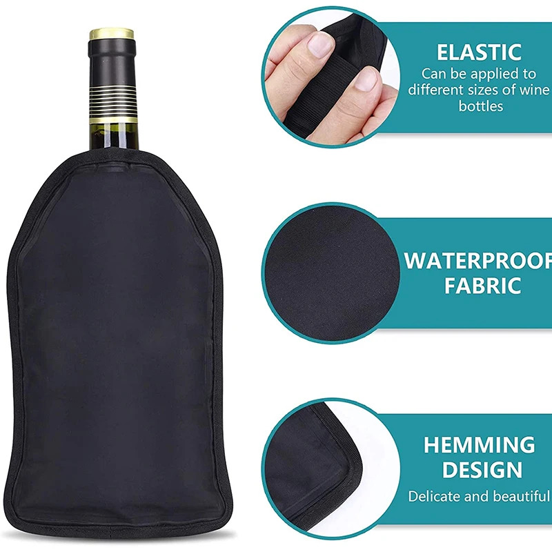 NewWine Cooling Holder Ice Bag - Wine Chiller Sleeve บทวิจารณ์และราคา