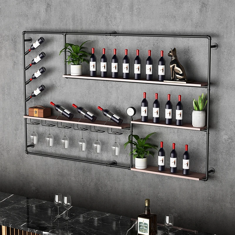 Wall Mounted Liquor Wine Cabin - Wine Bottle Size บทวิจารณ์และราคา
