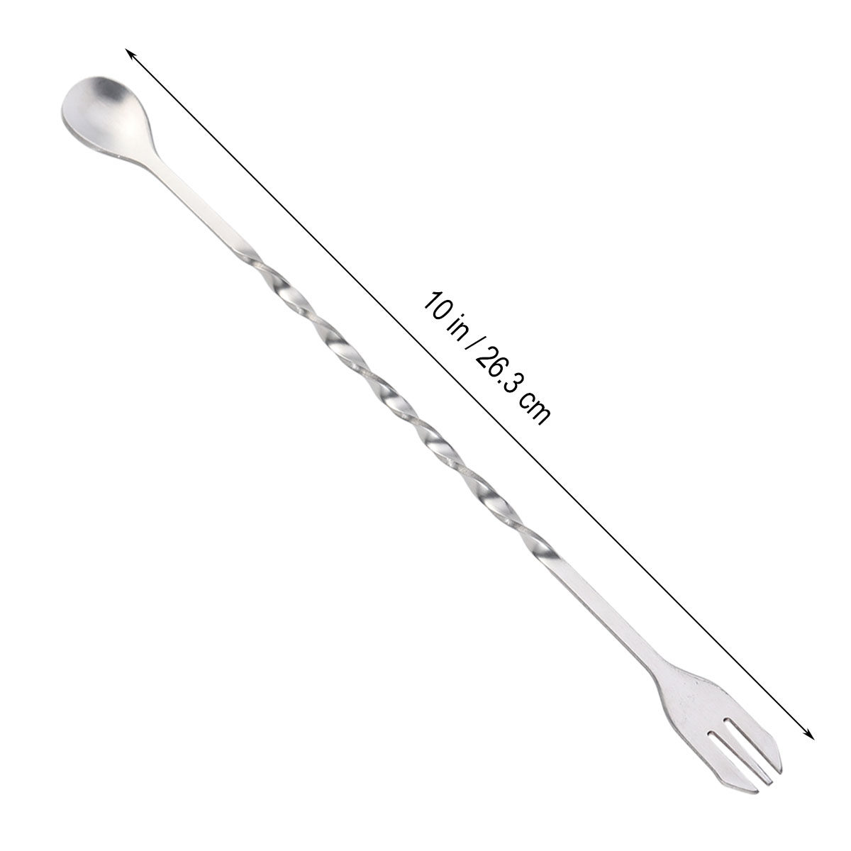 Professional 304 Stainless Ste - Bar Spoon Twisted บทวิจารณ์และราคา