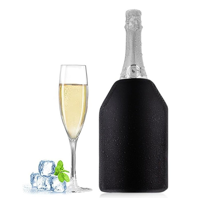 Wine Bottle Cooler Wine Coolin - Wine Chiller Sleeve บทวิจารณ์และราคา