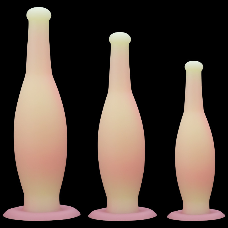 3 Sizes Anal Plug Pink Wine Bo - Wine Bottle Size บทวิจารณ์และราคา