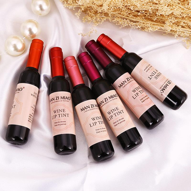 2023 Lipstick Lipgloss Waterpr - Wine Bottle Size บทวิจารณ์และราคา