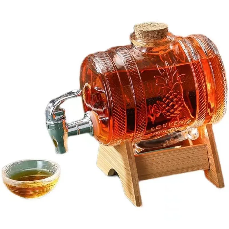 1L Beverage Barrel with Faucet - Wine Beer Juice บทวิจารณ์และราคา