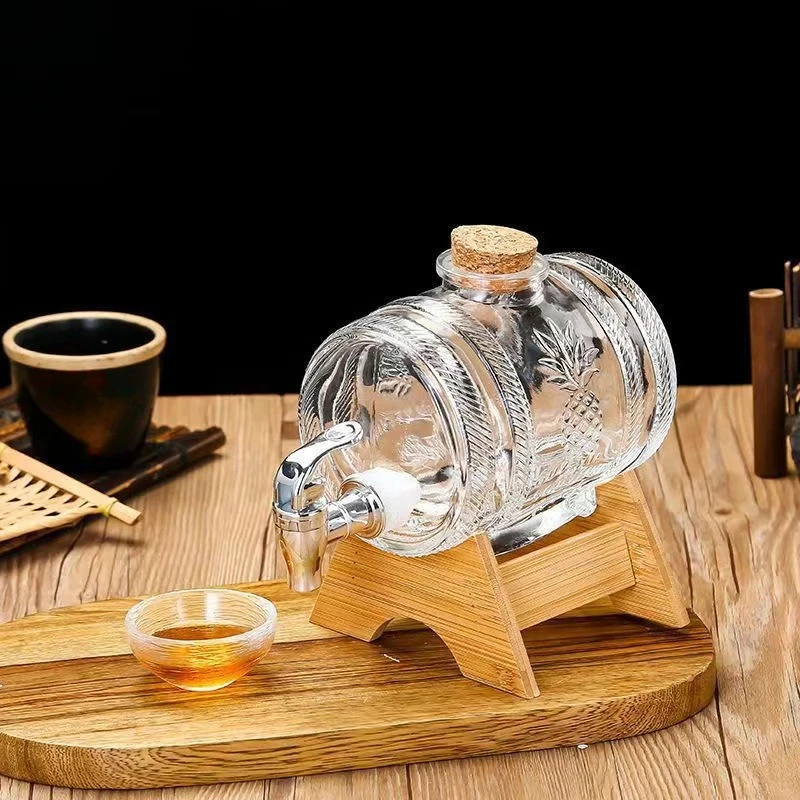 1L Beverage Barrel with Faucet - Wine Beer Juice บทวิจารณ์และราคา
