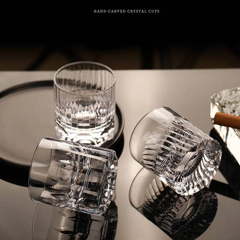 250ml Clear Carved Whiskey Cry - Wine Xo บทวิจารณ์และราคา