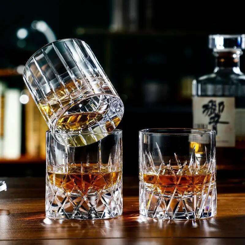 250ml Clear Carved Whiskey Cry - Wine Xo บทวิจารณ์และราคา