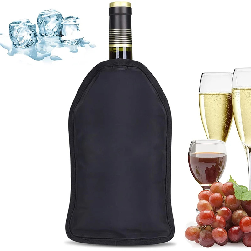 Wine Cooling Holder Ice Bag Je - Wine Chiller Sleeve บทวิจารณ์และราคา