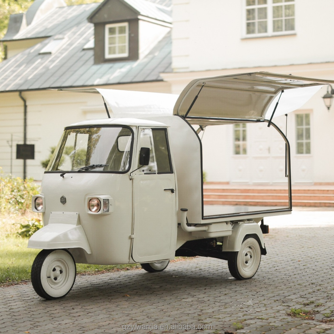 New Mobile Electric Piaggio Ap - Wine Beer Truck บทวิจารณ์และราคา