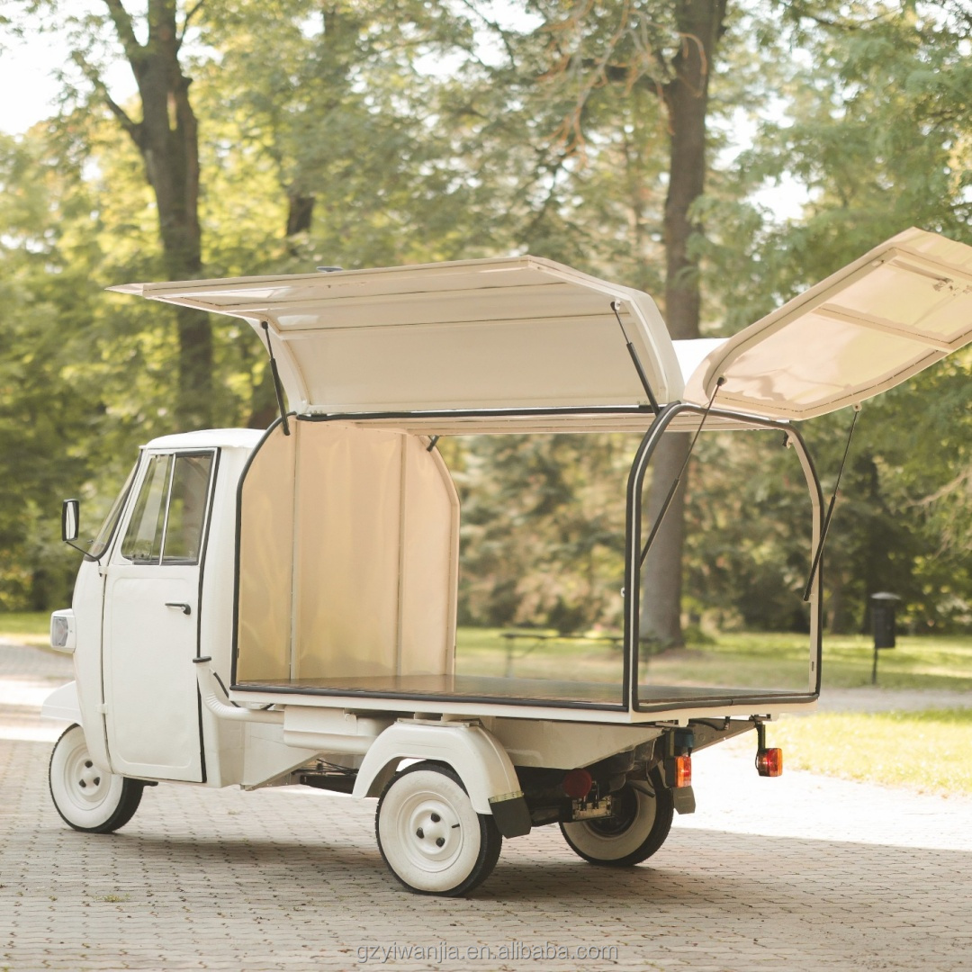 New Mobile Electric Piaggio Ap - Wine Beer Truck บทวิจารณ์และราคา