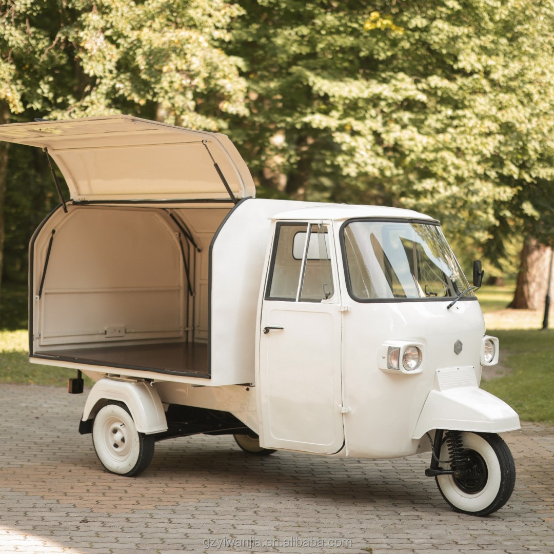 New Mobile Electric Piaggio Ap - Wine Beer Truck บทวิจารณ์และราคา