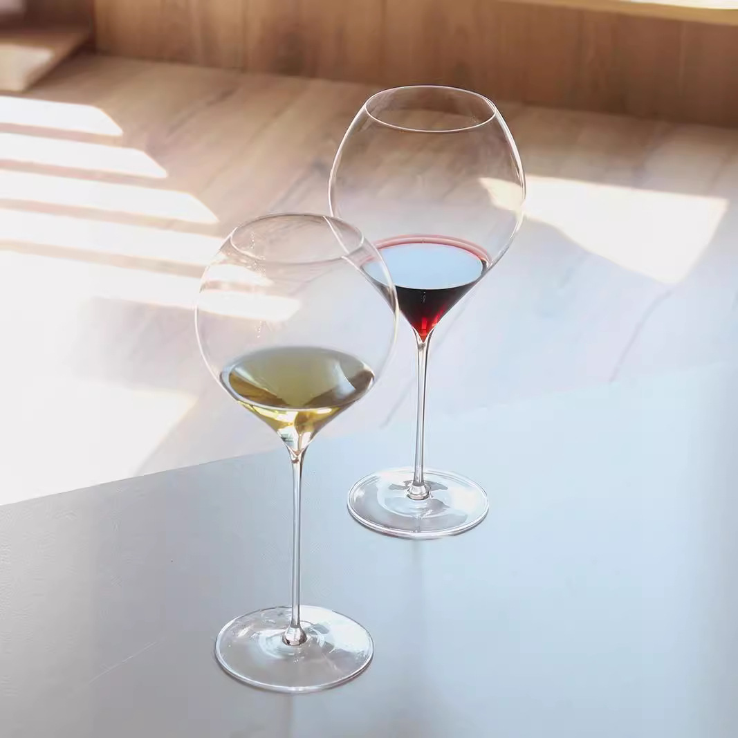550ml Large Thin White Wine Gl - Wine Bottle Size บทวิจารณ์และราคา