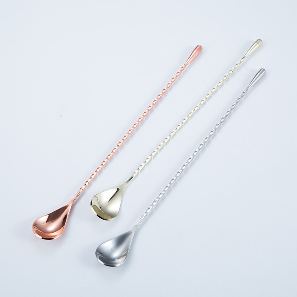 Stainless Steel Bar Cocktail S - Bar Spoon Twisted บทวิจารณ์และราคา