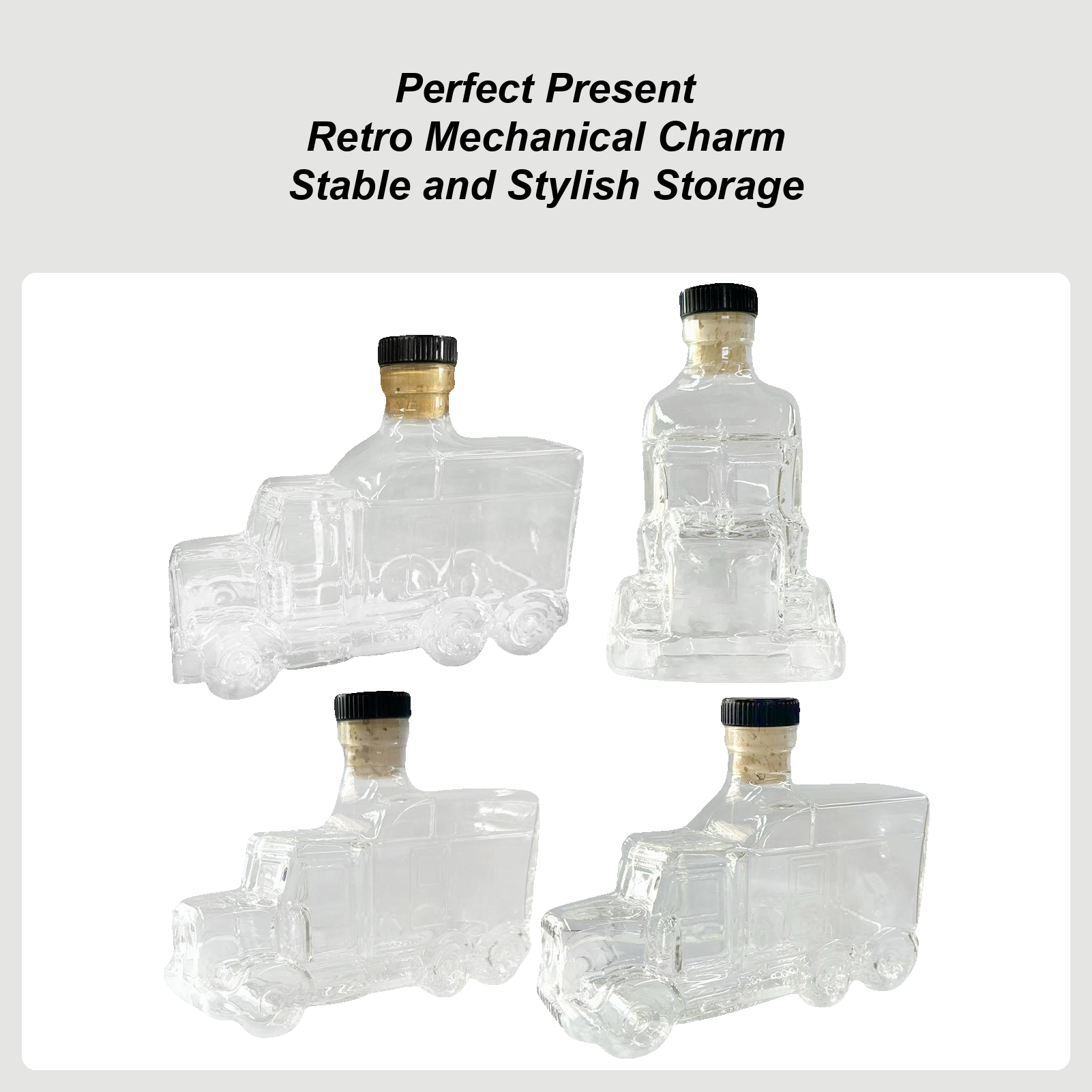 Half Truck Whiskey Decanter 37 - Wine Beer Truck บทวิจารณ์และราคา
