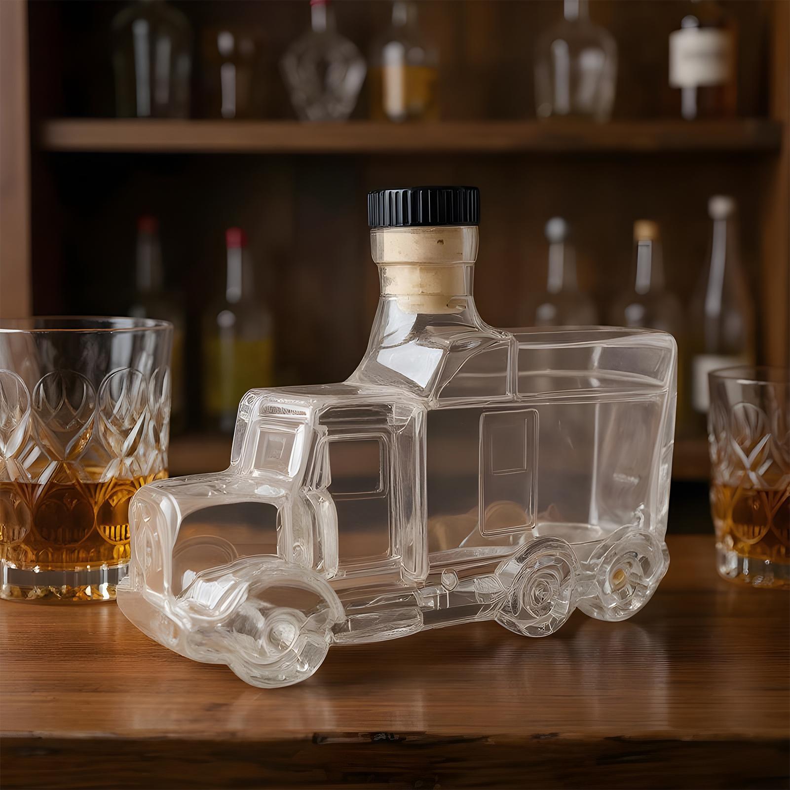 Half Truck Whiskey Decanter 37 - Wine Beer Truck บทวิจารณ์และราคา