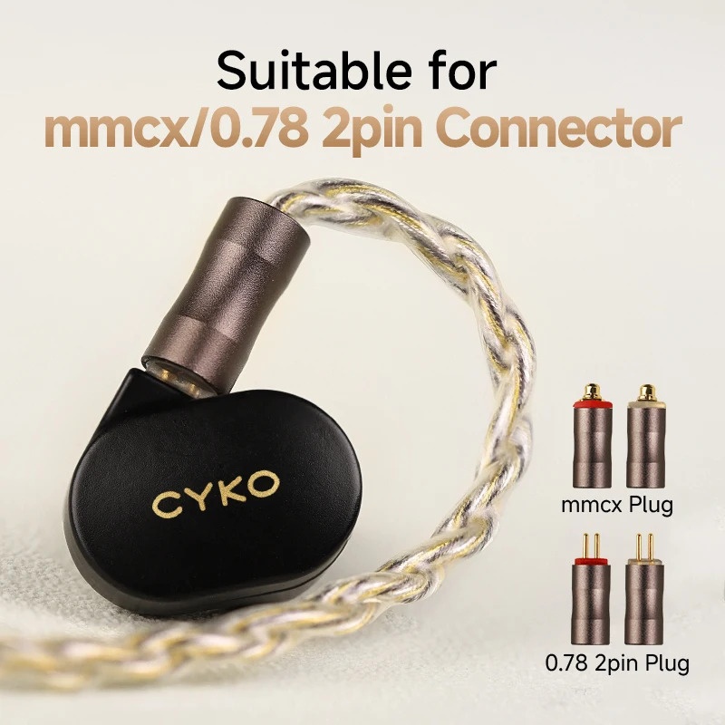 CYKO 7N OCC 4-Core HiFi Earpho - Wine Xo บทวิจารณ์และราคา