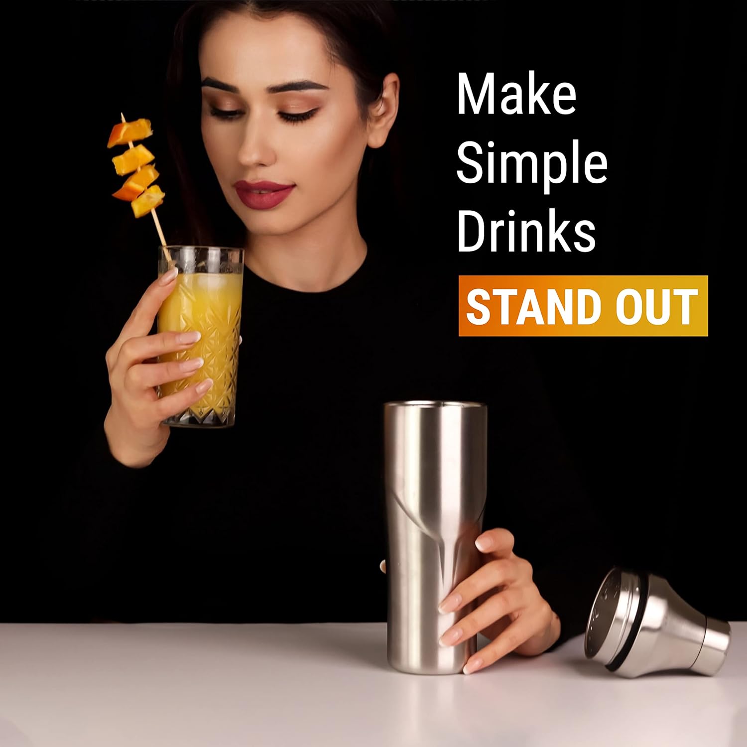 24oz Double Wall Vacuum Insula - Bar Spoon Twisted บทวิจารณ์และราคา