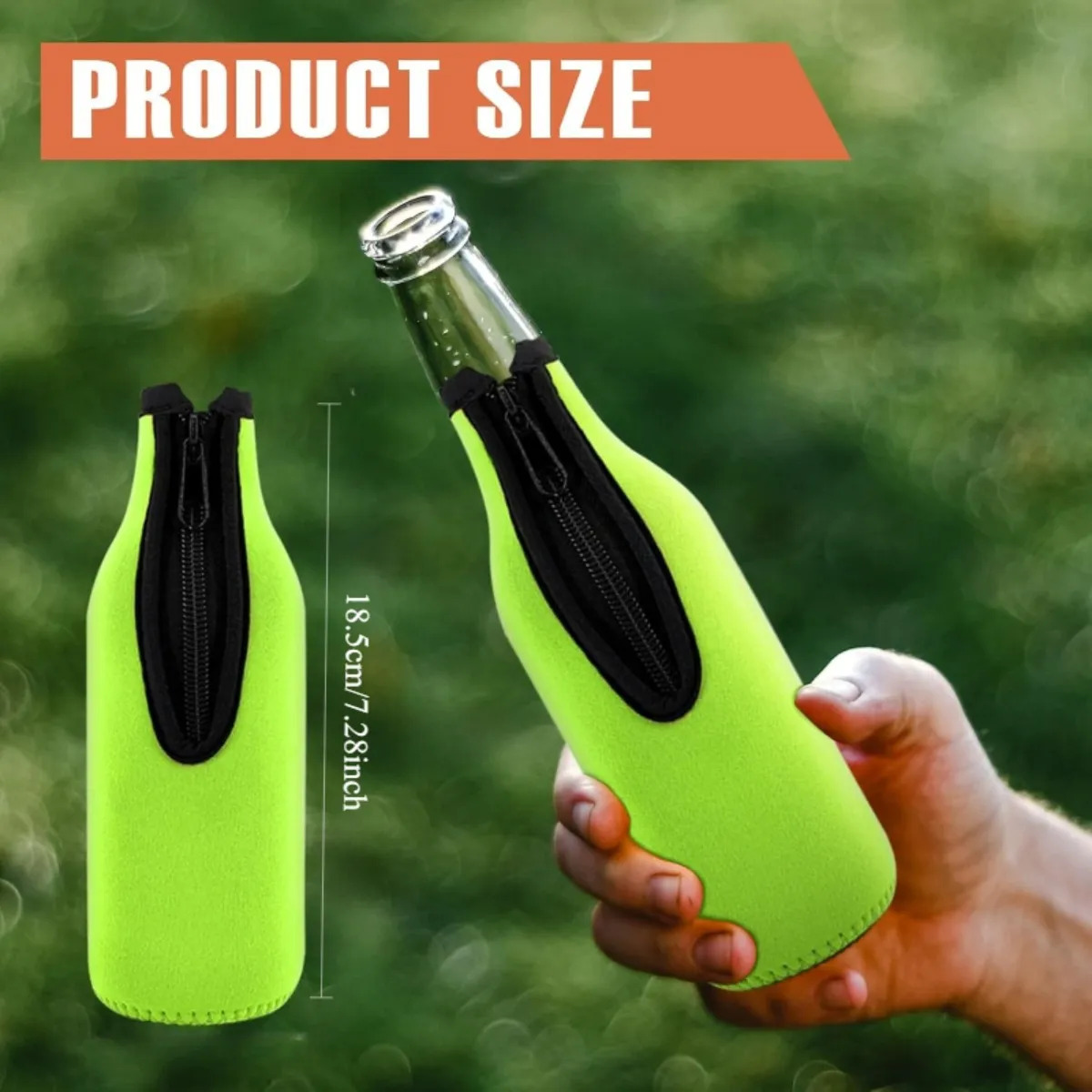 Beer Bottle Insulator Sleeve S - Wine Chiller Sleeve บทวิจารณ์และราคา