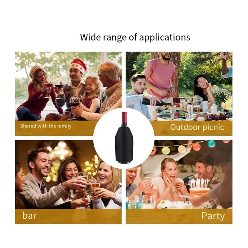 B-T 2X Wine Cooler Sleeve, Win - Wine Chiller Sleeve บทวิจารณ์และราคา