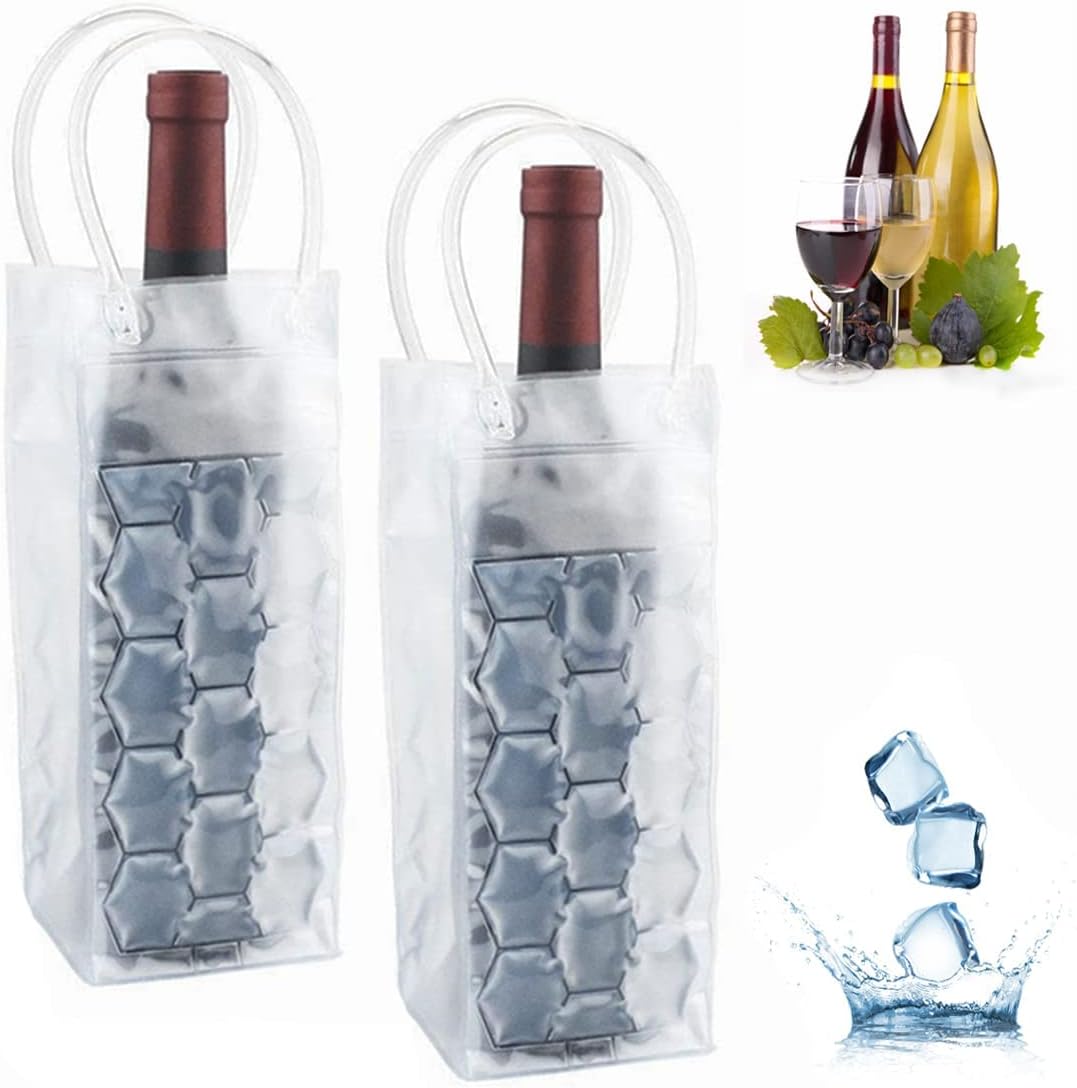 Ice Wine Bag Holder Champagne  - Wine Chiller Sleeve บทวิจารณ์และราคา