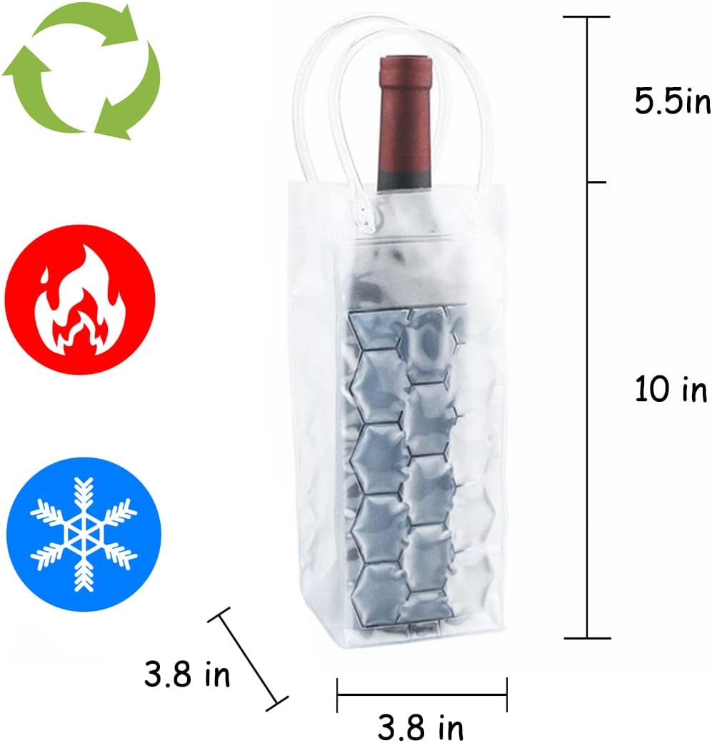 Ice Wine Bag Holder Champagne  - Wine Chiller Sleeve บทวิจารณ์และราคา
