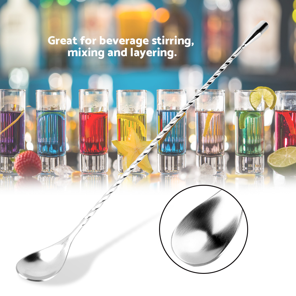 Bar Mixing Spoon Bar Spoon Sta - Bar Spoon Twisted บทวิจารณ์และราคา
