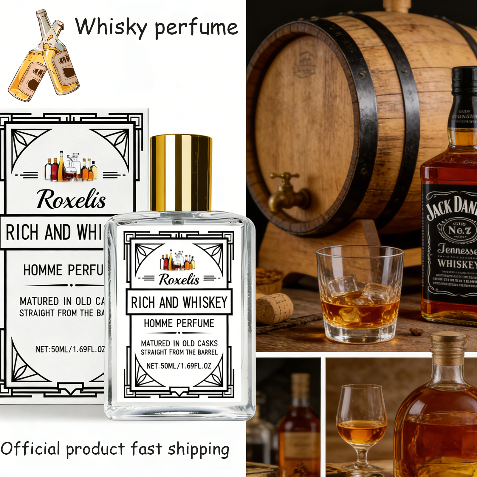 Roxelis 50ml Charm Whisky Men' - Wine&Beer Mouton บทวิจารณ์และราคา