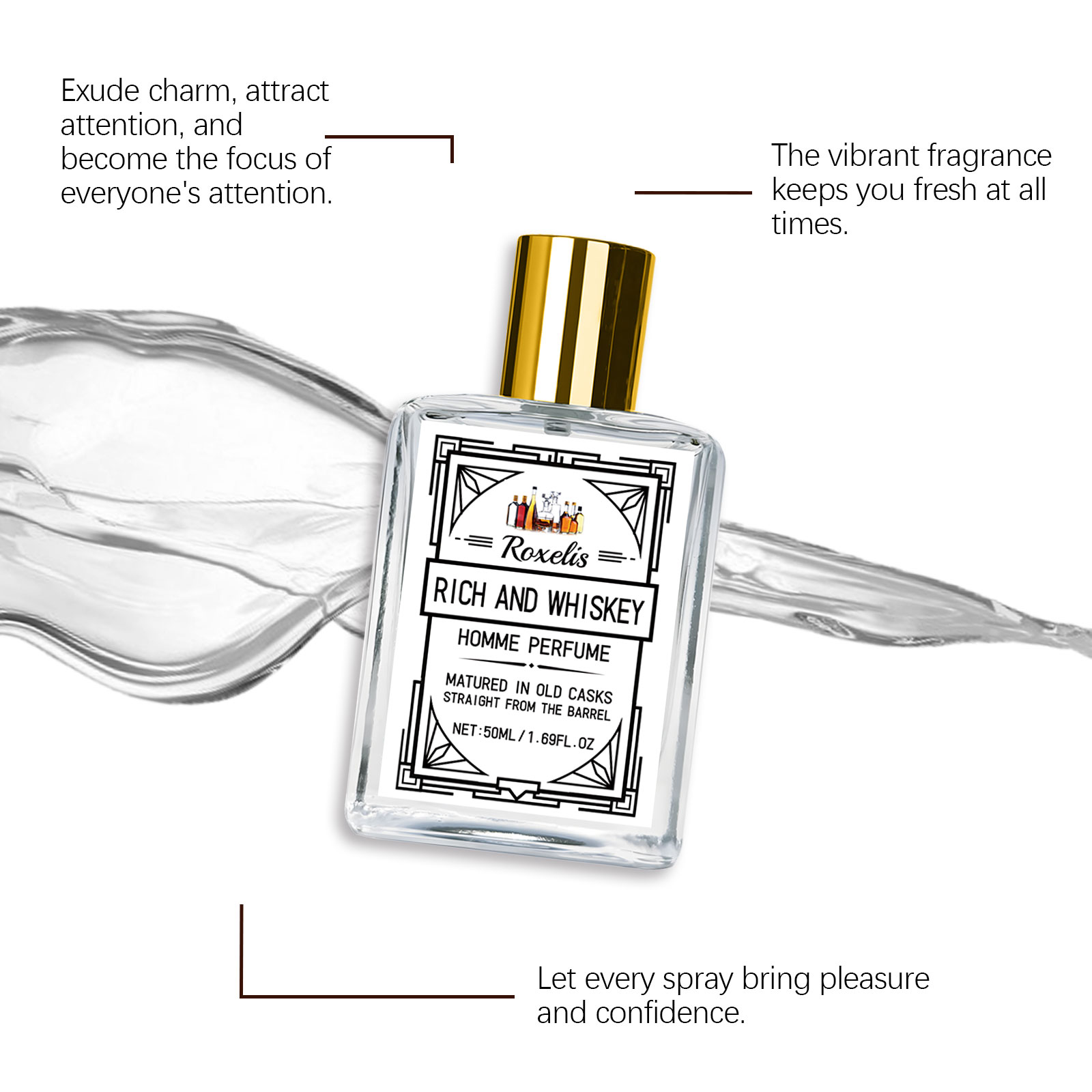 Roxelis 50ml Charm Whisky Men' - Wine&Beer Mouton บทวิจารณ์และราคา