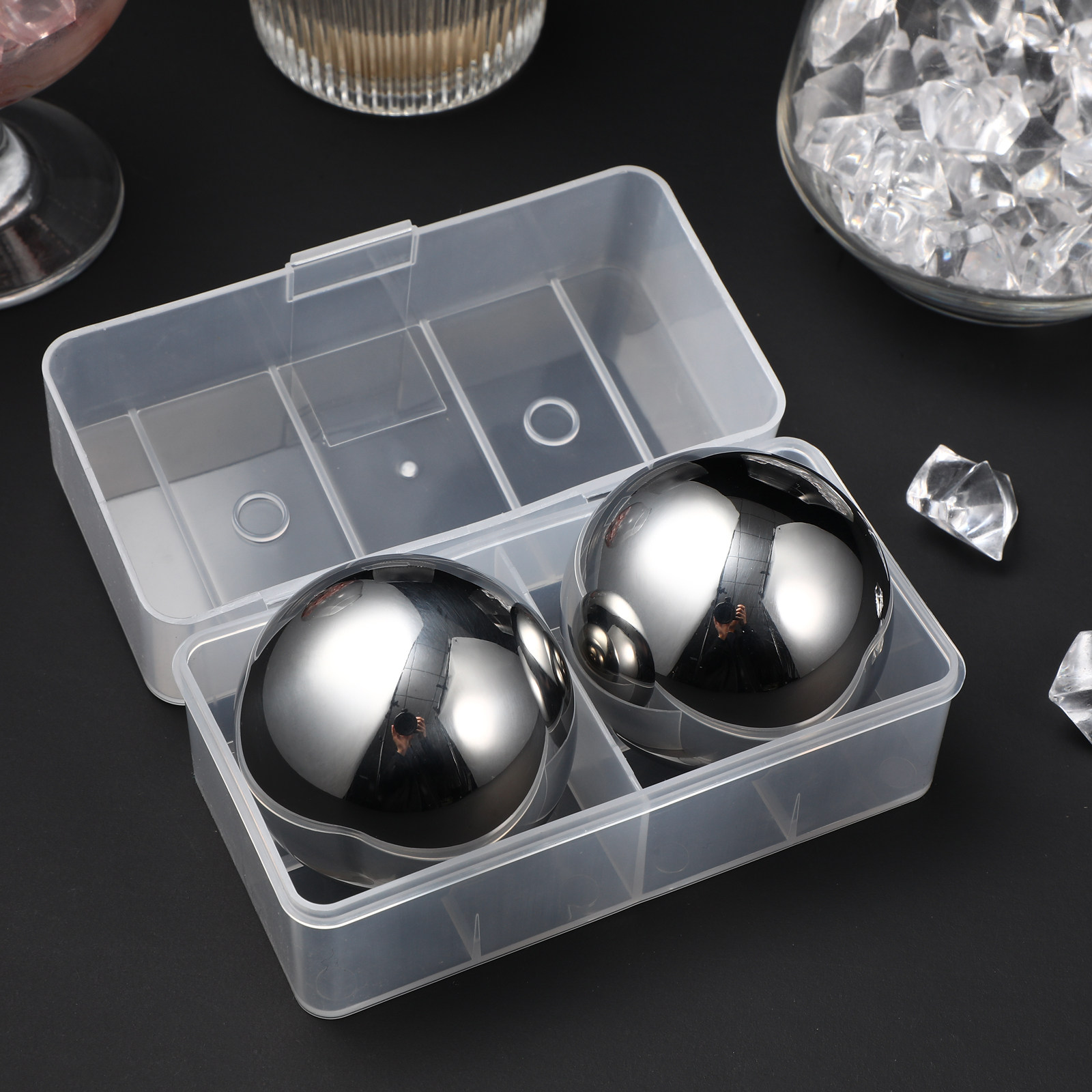 2Pcs Stainless Steel Whiskey S - Wine Beer Juice บทวิจารณ์และราคา