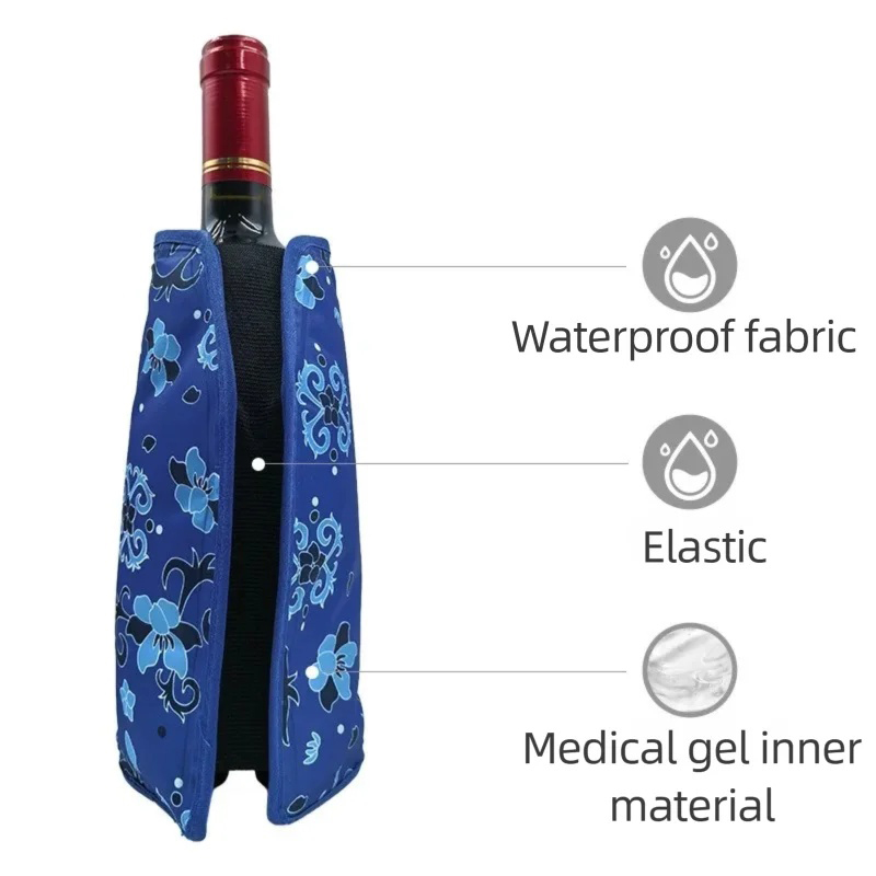 Wine Bottle Cooler Outdoor Pic - Wine Chiller Sleeve บทวิจารณ์และราคา