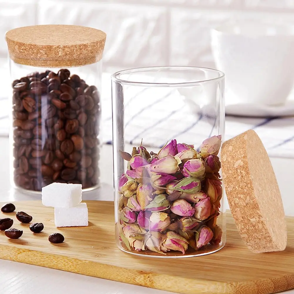 1-4Pcs Large Cork Stoppers for - Wine Bottle Size บทวิจารณ์และราคา