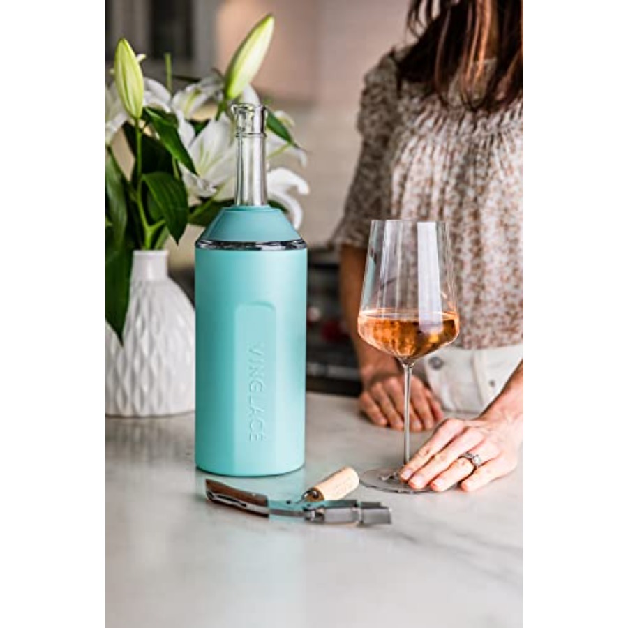 Wine Bottle Chiller- Portable  - Wine Chiller Sleeve บทวิจารณ์และราคา